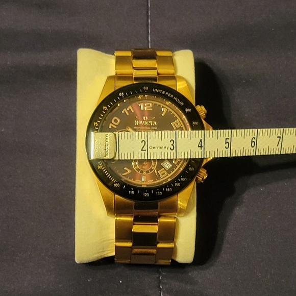 INVICTA SPEEDWAY ROSE GOLD PLATED WATCH. - Picture 3 of 12